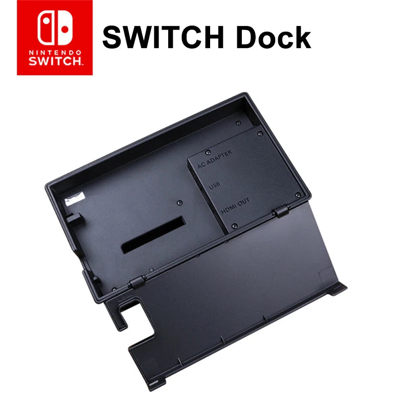 Official Nintendo Switch TV Dock – Multi-TV Display Support with AC Adapter & HDMI Cable