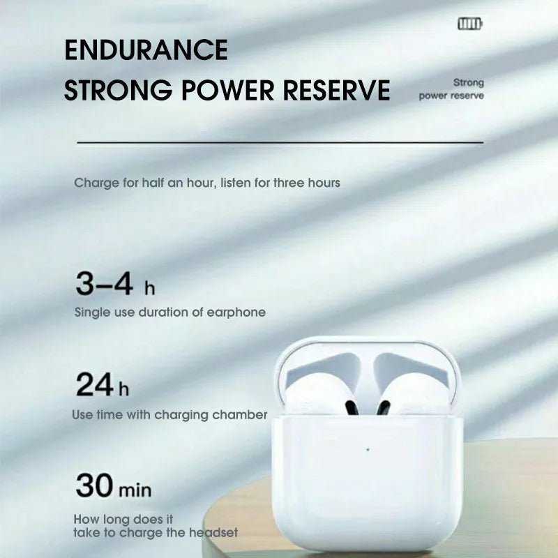 Pro4 TWS Bluetooth 5.3 Wireless Earbuds