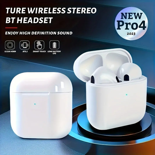 Pro4 TWS Bluetooth 5.3 Wireless Earbuds